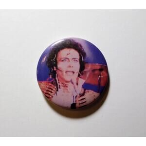 Adam Ant Original Badge Pinback 1983 Pirate Glam New Wave Punk Pop Official